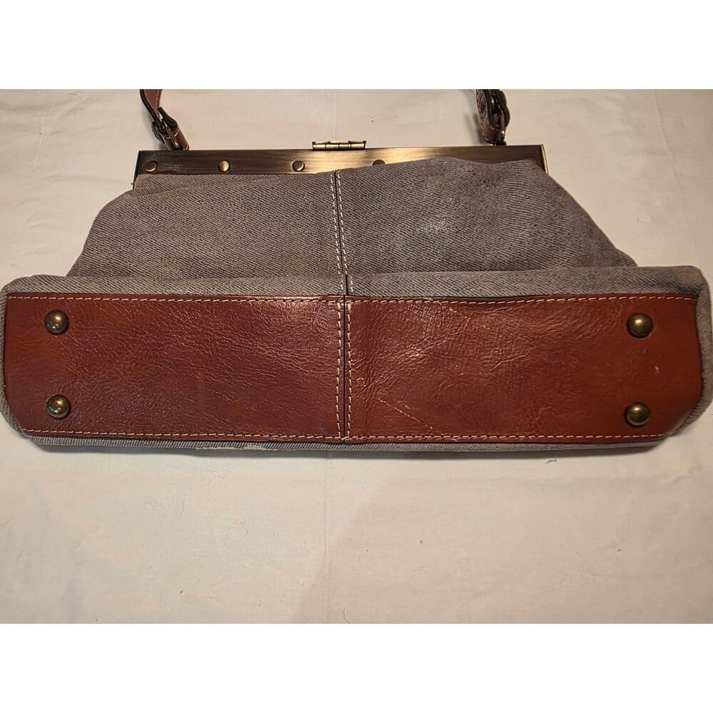 Patricia Nash leather satchel shoulder bag. Excellent condition. - Picture 5 of 13